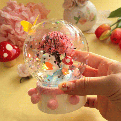 봄 스노우볼 만들기 5set