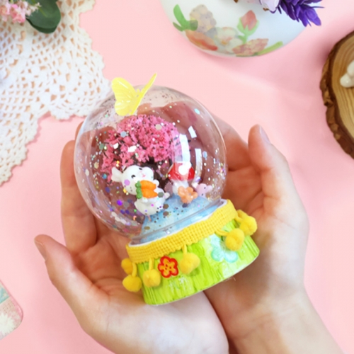 봄 스노우볼 만들기 5set