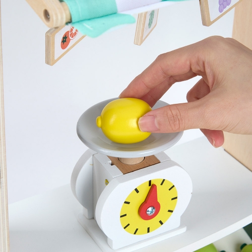 [캐스B]플레이 원목슈퍼마켓놀이대 과일(2826)