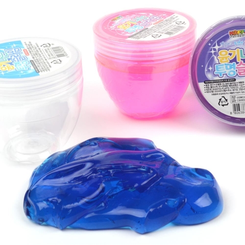 2500 윤기나는 투명 슬라임