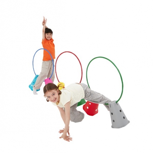 [아이소파] 아이짐 연속 후프 통과놀이(IG-P041)