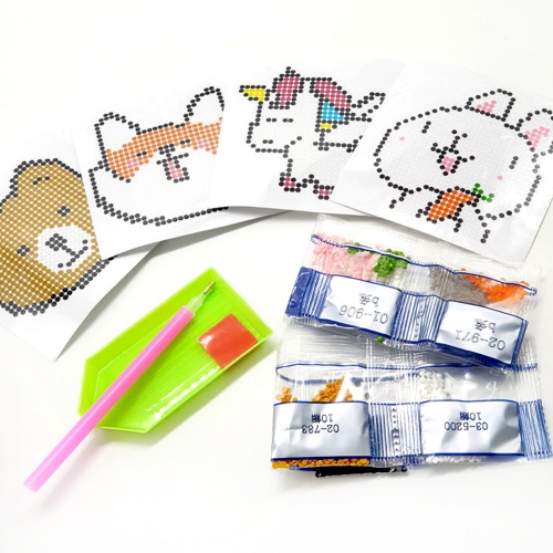 DIY 큐빅 십자수 (16개)