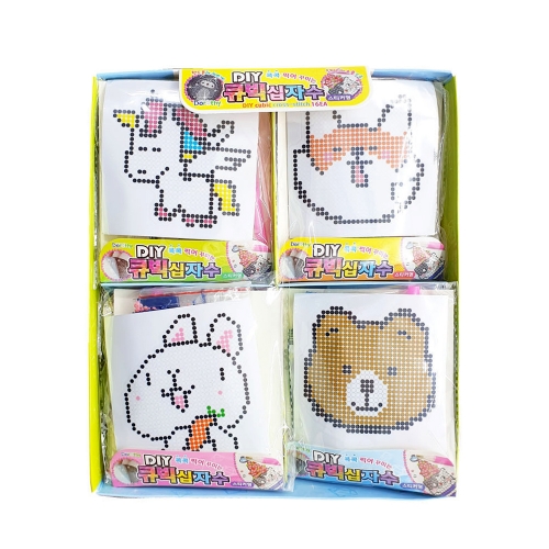 DIY 큐빅 십자수 (16개)
