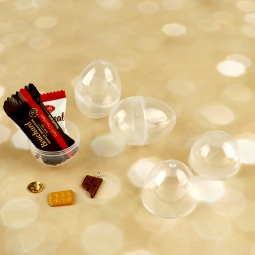 메이크문구 4000 플라스틱계란모형 소 투명