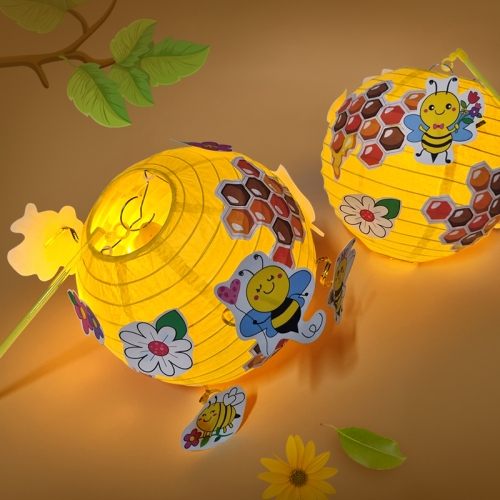 [탑키드] 만들기 LED 꿀벌 벌집 무드등