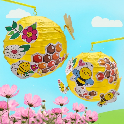 [탑키드] 만들기 LED 꿀벌 벌집 무드등