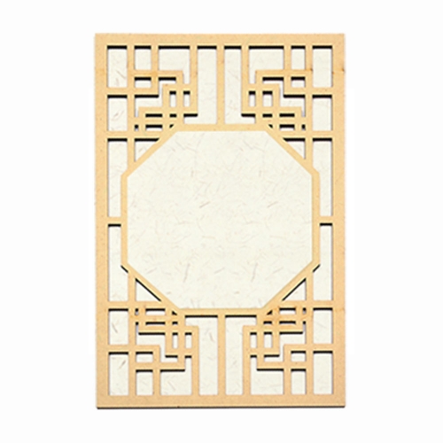 대형 전통 한옥 문살 액자 만들기_창문형 (2종중 택1)