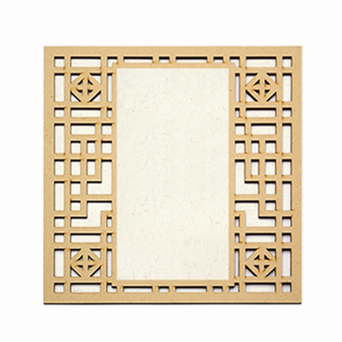 대형 전통 한옥 문살 액자 만들기_창문형 (2종중 택1)