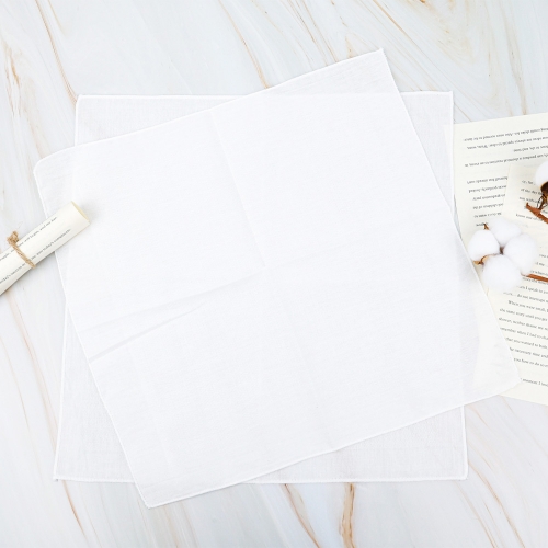 [대원피앤피] 면 손수건 60수 35*35cm 꾸미기 컬러링 만들기 재료(1장/100장)