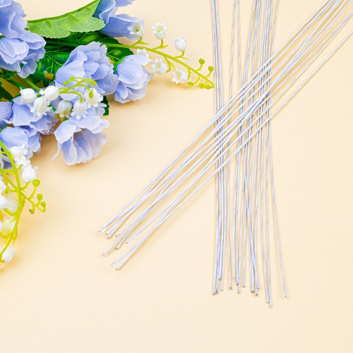 [대원피앤피] 꽃 철사(백색) 만들기 재료 조화 철사 공예(굵기 4종 중 택1)