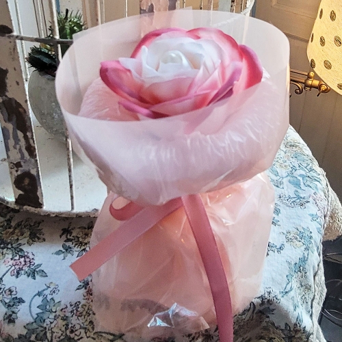 한송이 투톤장미 비누 꽃다발 (5종 택1)