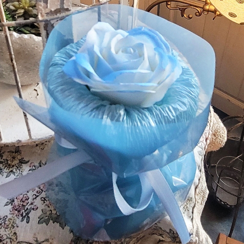 한송이 투톤장미 비누 꽃다발 (5종 택1)