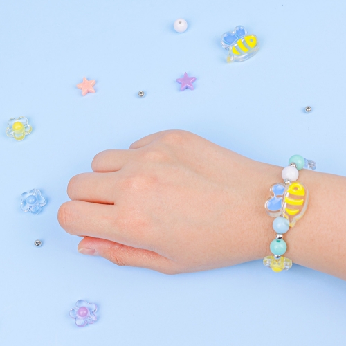 [오늘놀이] 꿀벌 비즈 봄 팔찌(곤충/액세서리/KC인증)