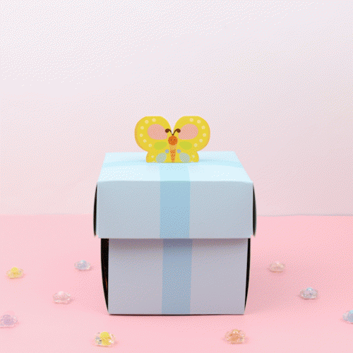 [오늘놀이] 봄 풍경 플라잉 나비 박스(곤충/고무동력/KC인증)