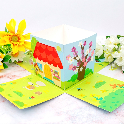 [오늘놀이] 봄 풍경 플라잉 나비 박스(곤충/고무동력/KC인증)