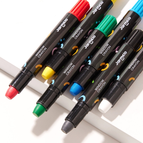 [리틀호안미로]유리크레용6색/12색 (종류 선택)