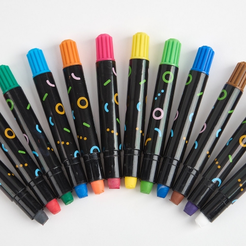 [리틀호안미로]유리크레용6색/12색 (종류 선택)