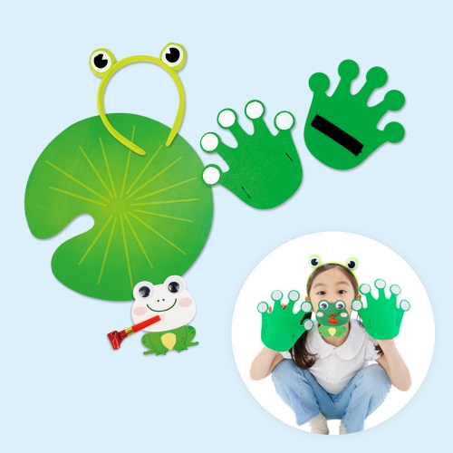 [오늘놀이] 봄 곤충 역할놀이(3종 택1/나비/개구리/꿀벌/KC인증)