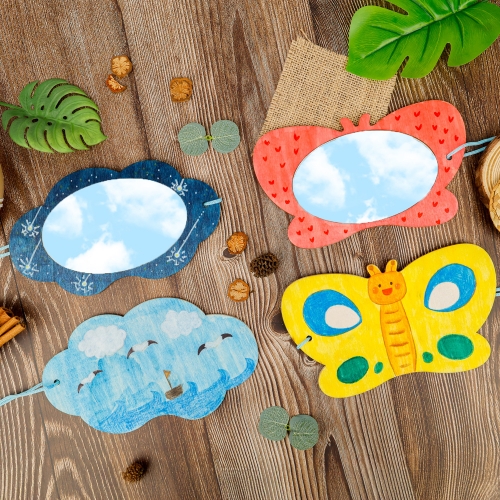 [오늘놀이] 자연보기 거울(2종 택1/자연관찰/구름/나비/KC인증)