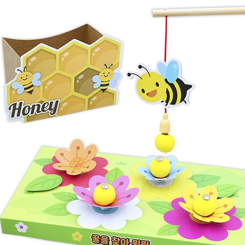 꿀을 찾아 윙윙~ 꿀벌놀이(4인용)