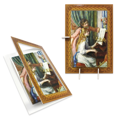 3D 입체명화 액자만들기 4종 -  어린이집 유치원 미술수업 재료 kit