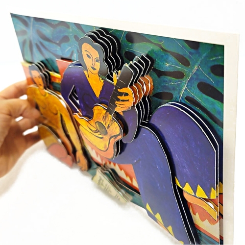 3D 입체명화 액자만들기 4종 -  어린이집 유치원 미술수업 재료 kit