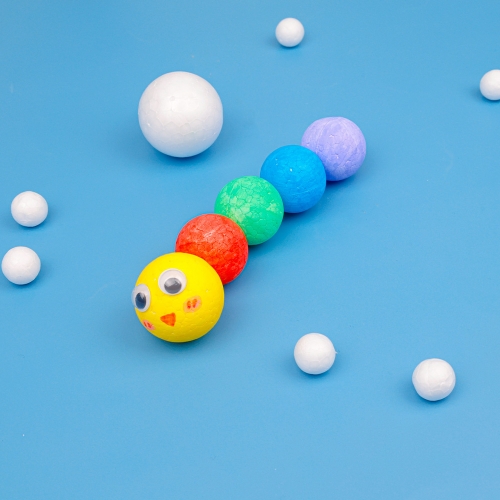 [대원피앤피] 스치백구 원형 소포장(18종 택1/스티로폼/미술재료)