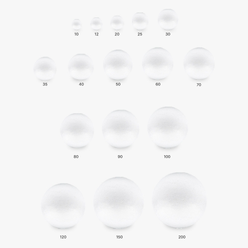 [대원피앤피] 스치백구 원형 덕용(16종 택1/스티로폼/미술재료)