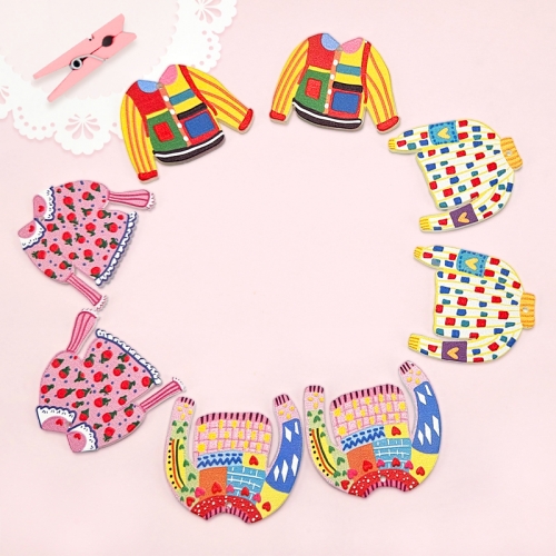 [탑키드] 아크릴 인형옷 파츠 비즈 (2개입)