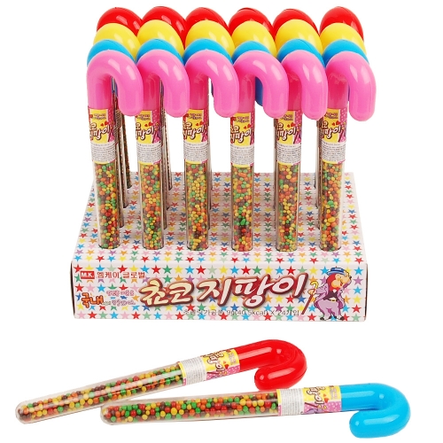 초코지팡이(24개입) 구슬 초코릿 초코렛 어린이 간식