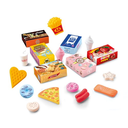 귀여운 곰돌이 소이카트 푸드세트 역할놀이 장난감