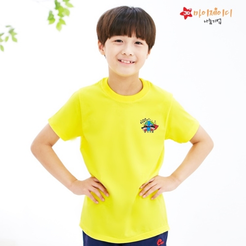 국산 순면 아트 티셔츠 면티 반팔 환경유니버스 아트 디자인 모두함께 지구사랑 심플(9색)