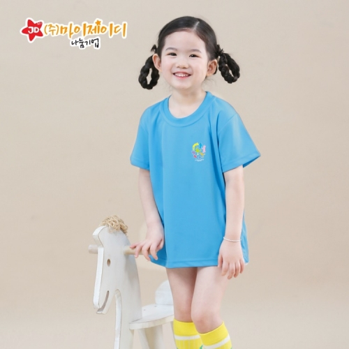 국산 시원한 쿨론 반팔 티셔츠 기능성 쿨티_플래닛 프렌즈(심플)