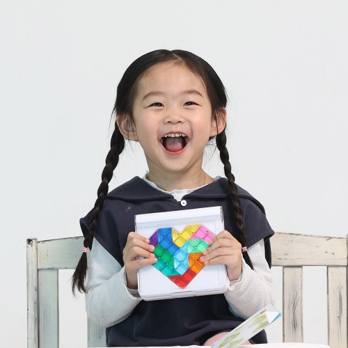 [캐스B]보드게임 두뇌개발하트퍼즐+활동지(2811)