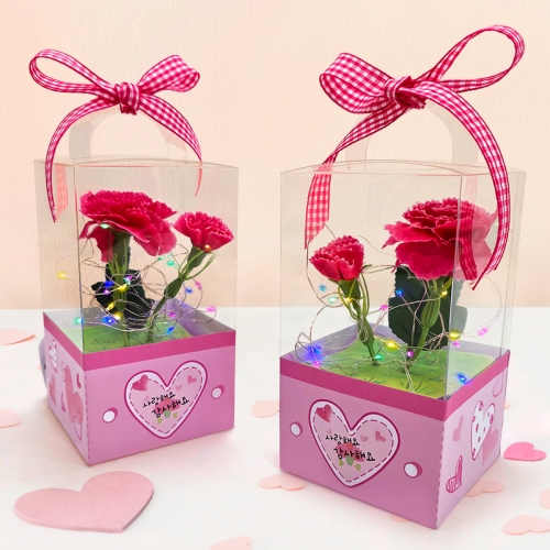 [탑키드] LED 카네이션 선물 상자 무드등 만들기