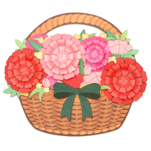 뜯어만들기! 카네이션 바구니만들기