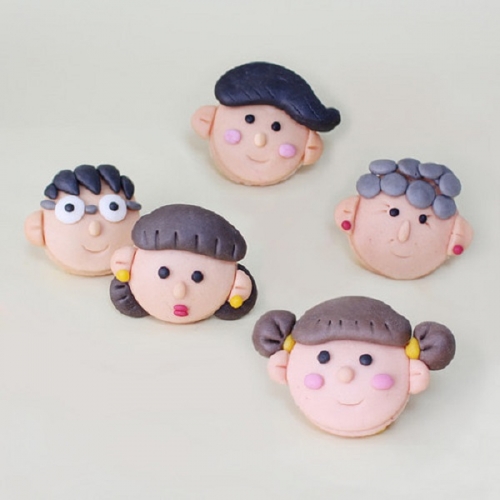 라이스클레이 베이직(실속형) 가족반달떡 키트