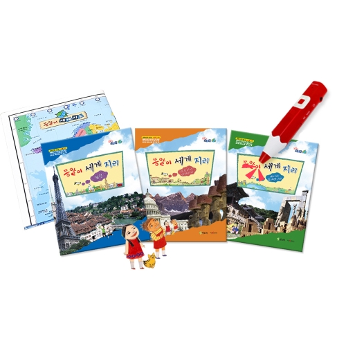연두비- 쫑알이 세계지리(4종)