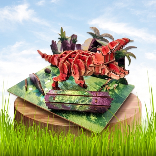 [탑키드] 우드 3D 입체 공룡 퍼즐(6종 택1)