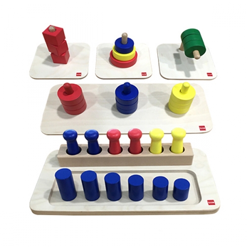 곤자가레디 몬테소리 토들러 SET2 미들 5종