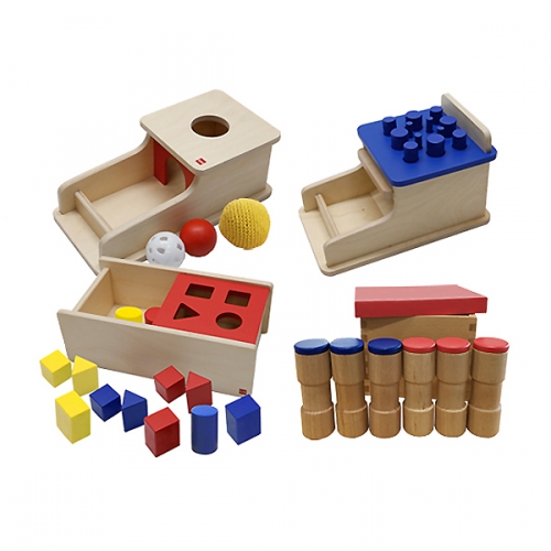 곤자가레디 몬테소리 토들러 SET4 프리미엄 4종