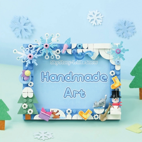 액자블럭 (비오는날/레인보우/달과별/눈오는날)