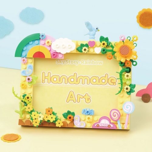 액자블럭 (비오는날/레인보우/달과별/눈오는날)