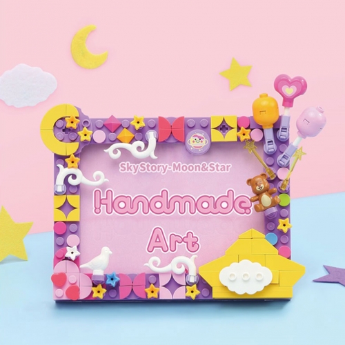 액자블럭 (비오는날/레인보우/달과별/눈오는날)