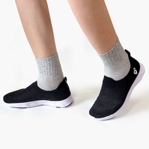 오키 자카드 라이트 남여 무압박 중목양말 5켤레