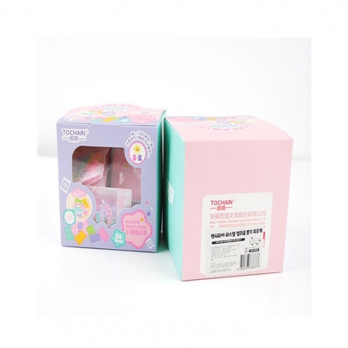 파스텔 젤리곰 뽑기 지우개 24개 1세트