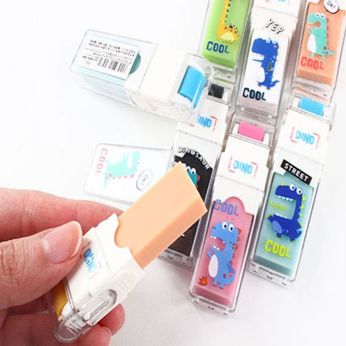 공룡 돌돌이 지우개 2탄 24개 1세트