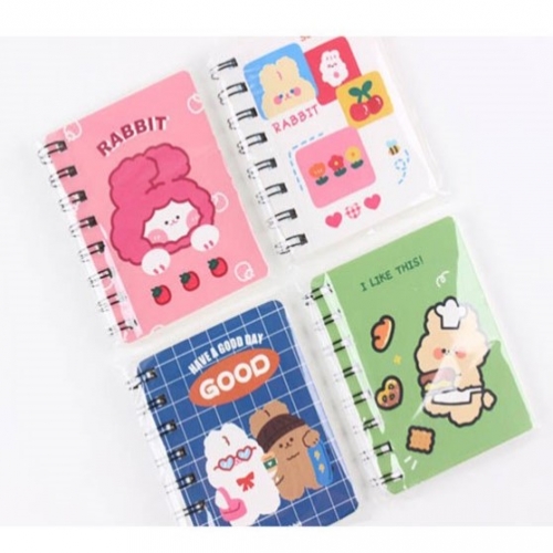 캐릭터 손바닥 스프링 수첩 16개 1세트