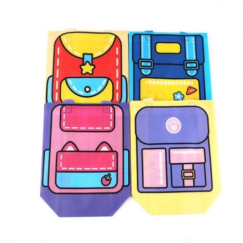 손잡이 책가방 구디백 봉투 12개 1세트