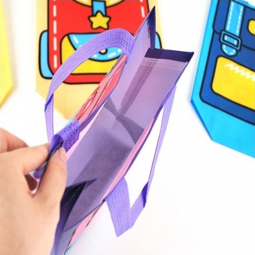 손잡이 책가방 구디백 봉투 12개 1세트